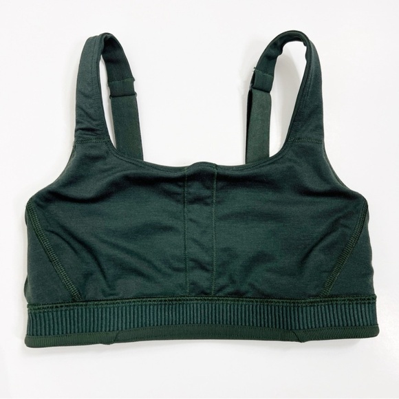 Lululemon Ribbed Train Bra Rainforest Green - Picture 5 of 8